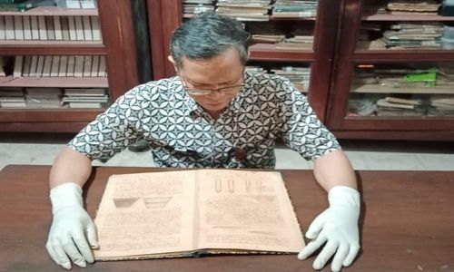 Kawruh Kambêng: Naskah Jawa berisi Pedoman Arsitektur di Museum Radya Pustaka