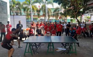 Pekan Olahraga Pemilu KPU Wonogiri: PDIP Kalahkan PAN di Final Tenis Meja