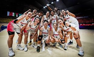 Sip! Timnas Basket Putri Indonesia ke Semifinal Piala Asia FIBA 2023