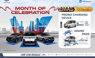 Program Month of Celebration Wuling, Beli Mobil Berhadiah Emas hingga Mobil