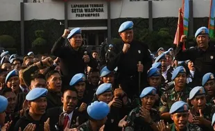 Yudo Margono, Panglima TNI Pertama Penerima Brevet Kehormatan Paspampres