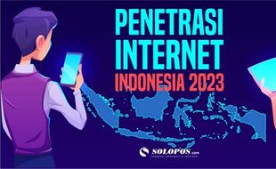 Potret Penetrasi dan Pengguna Internet Indonesia 2023