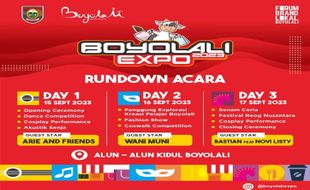 Rundown Boyolali Expo 2023, dari Bazar UMKM hingga Penampilan Novy Petani Happy