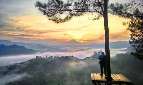 Tak Terjamah Polusi, Eloknya Menikmati Sunrise dari Bukit Pentulu Indah Kebumen