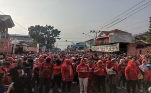 CFD Perdana di Kartasura Sukoharjo Dipenuhi Lautan Manusia, Bupati Etik Hadir