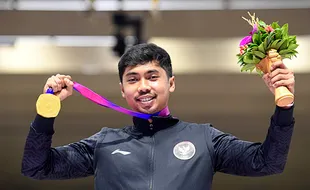 Petembak Muhammad Sejahtera Raih Emas Pertama untuk Indonesia di Asian Games