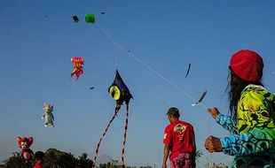 Ngaran Kite Festival 2023 di Sleman, Upaya Lestarikan Permainan Layang-layang