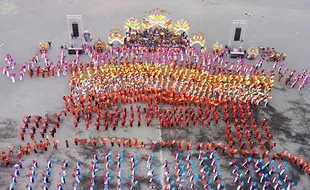 Persiapan Festival Gandrung Sewu di Banyuwangi, Libatkan 1.200 Penari