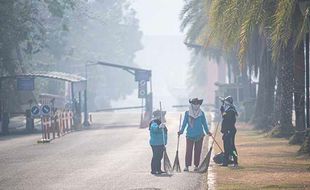 Bukan Jakarta, Kualitas Udara Palembang Terburuk se-Indonesia Hari Ini