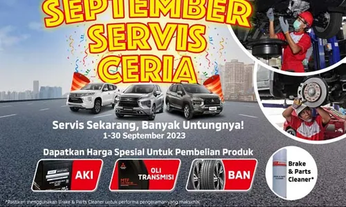 Manjakan Konsumen, MMKSI Kembali Selenggarakan Program September Service Ceria