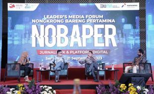 Gelar Nobaper, Pertamina Patra Niaga JBT Bahas Jurnalistik dan Digital Platform