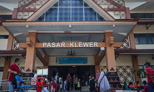 Momen Libur Maulid Nabi, Pasar Klewer Solo Ramai Pengunjung