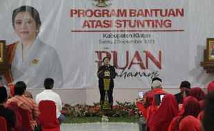 Di Klaten, Puan Ingatkan Pentingnya Menjaga 1.000 Hari Pertama Kehidupan