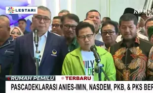 PKS & PKB Datangi Markas Nasdem, Cak Imin: Merapatkan Barisan Rebut Hati Rakyat