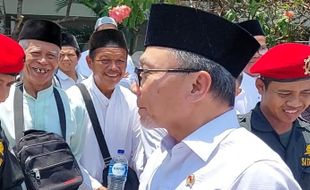 Didoakan Jadi Presiden oleh Anggota MTA, Zulkifli Hasan: Nanti 5 Tahun Lagi Ya