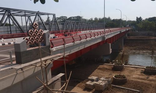 Ikon Baru Kota Solo, Jembatan Jurug B Berornamen Motif Batik Kawung