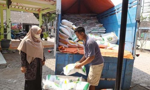 Estimasi Bulan Ini Ada 28.450 Ton Beras, Pemkab Sragen Pastikan Stok Aman