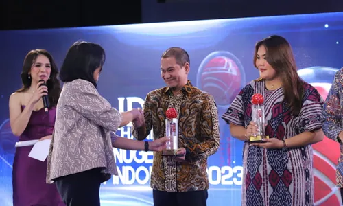 Tranformasi Digital BRI Diganjar Special Award di Ajang ICAII 2023