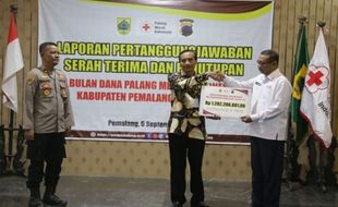 Perolehan Bulan Dana PMI 2023 Pemalang Lampaui Target