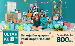 Rayakan HUT ke-8, Dekoruma Bagi-Bagi Hadiah dan Hadirkan Aktivitas Menarik