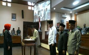 Rapat Paripurna, DPRD Grobogan Setujui Raperda Perubahan APBD 2023