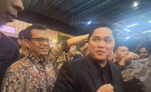 Kandidat Kuat Cawapres Prabowo, Erick Thohir: Saya Lanjut Kerja Saja