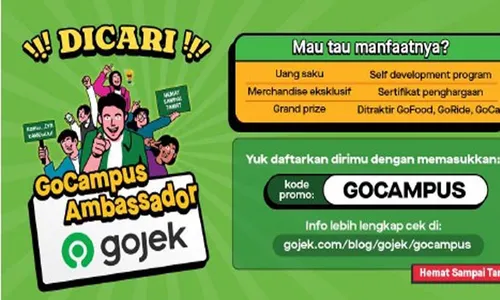 Gojek Luncurkan GoCampus Ambassador, Mudahkan Mahasiswa Lewat Solusi Hemat