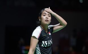 Hasil Bulu Tangkis Perorangan Asian Games 2023: Gregoria Sempat Terseok