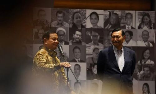 Testimoni Prabowo Soal Luhut : Orang Bilang Kami Mirip Tom and Jerry