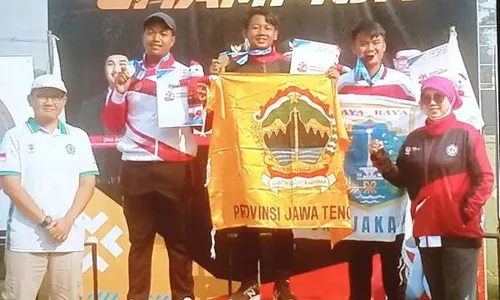 Mantap! Pelajar Jateng Raih Juara Umum Panahan di Popnas Palembang 2024