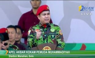 Panglima Kokam: Gibran Bukan hanya Wali Kota Solo tapi Duta Pemuda Indonesia