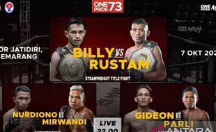 Siap-siap! One Pride MMA akan Digelar di GOR Jatidiri Semarang, Ada 20 Laga