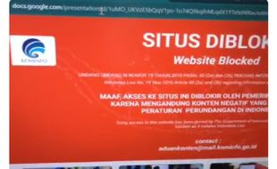 Gangguan Google Docs karena Diblokir Pemerintah? Kemenkominfo Buka Suara