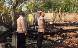 Kebakaran Hanguskan 2 Rumah di Menjanganan Grobogan, Kerugian Rp120 Juta