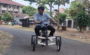 Narrow Tilting Tricycle, Sepeda Listrik untuk Mudahkan Mobilitas Difabel