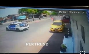 Viral! Aksi Polisi Kejar Pelaku Tabrak Lari di Pekalongan bak Film Action