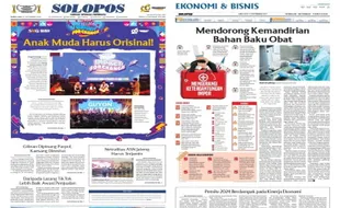 Solopos Hari Ini : Anak Muda Harus Orisinal!