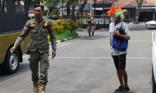 Persimpangan Nguwer-Pilangsari Sragen Terlarang untuk Pengemis dan Pengamen