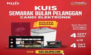 Selamat! Inilah 4 Pemenang Kuis Candi Elektronik Berhadiah TV hingga Kulkas