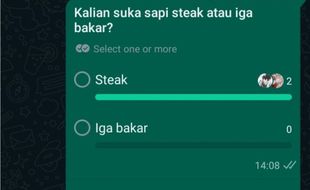 Cara Bikin Polling di Grup WA, Bisa Buat Seru-Seruan