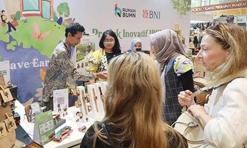 Rumah BUMN BNI Hadirkan UMKM Berkelanjutan di Inacraft On October 2023