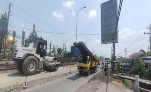 Perbaikan Jalan Pantura Demak-Semarang Dimulai, Contraflow Diterapkan