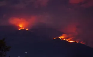 Api Belum Padam, 150 Hektare Lahan di Gunung Lawu Terbakar