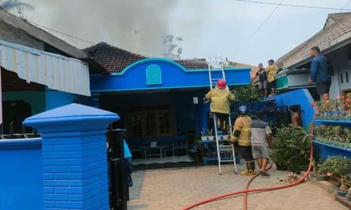 Ditinggal ke Jogja, Rumah Warga Kaliancar Selogiri Wonogiri Terbakar