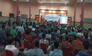 Ciptakan Pemilu Damai, Warga Ngringo Karanganyar Diajak Jaga Ideologi Pancasila