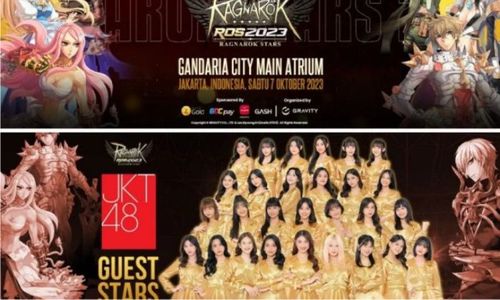 Indonesia Tuan Rumah Ragnarok Stars 2023, Ada Bintang Tamu JKT48