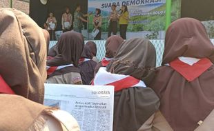 Siswa SMPN 1 Ngargoyoso Unjuk Kreasi Lewat Kegiatan P5 dan Ayo Membaca