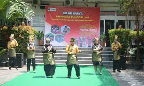 Gelar Karya Siswa SMA Warga Solo Tampilkan Keberagaman Budaya