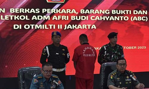 Puspom TNI Serahkan Berkas Perkara Kasus Suap Basarnas ke Otmilti Jakarta