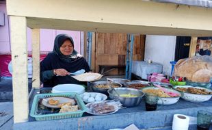 Mencicipi Bubur Opak Khas Bandungan Semarang, Rasanya Enak & Penyajiannya Unik